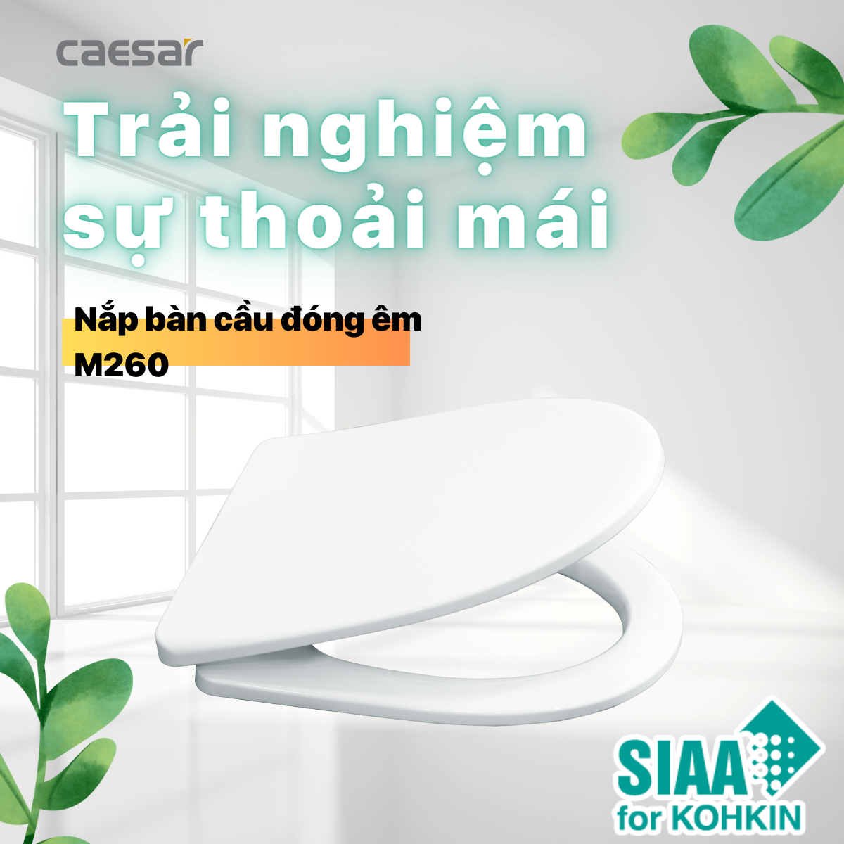 Nắp Bàn Cầu Êm - M260