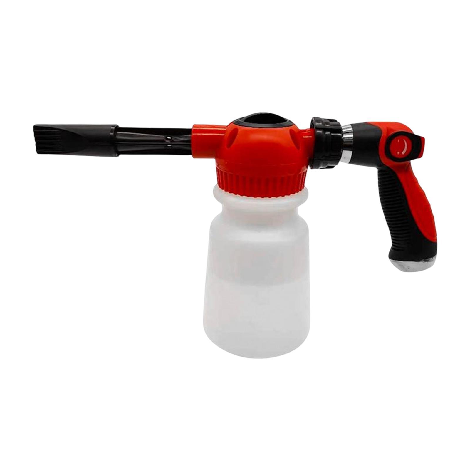 car Water Sprayer, Gardening Sprayer Soap Sprayer, Bottle Car Wash Pump Manual Foaming Sprayer, for Garden Automobiles Car