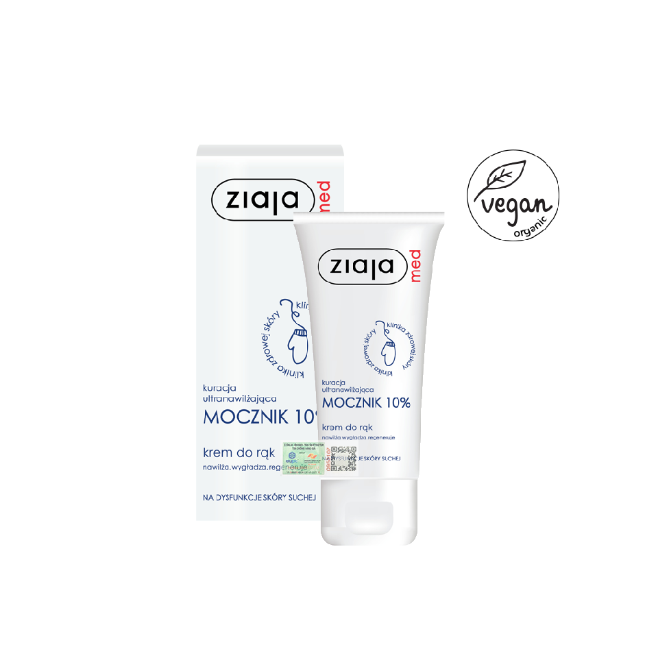 Kem Dưỡng Mềm Da 10% urê Ziaja Med 10% Urea Cream 50ml