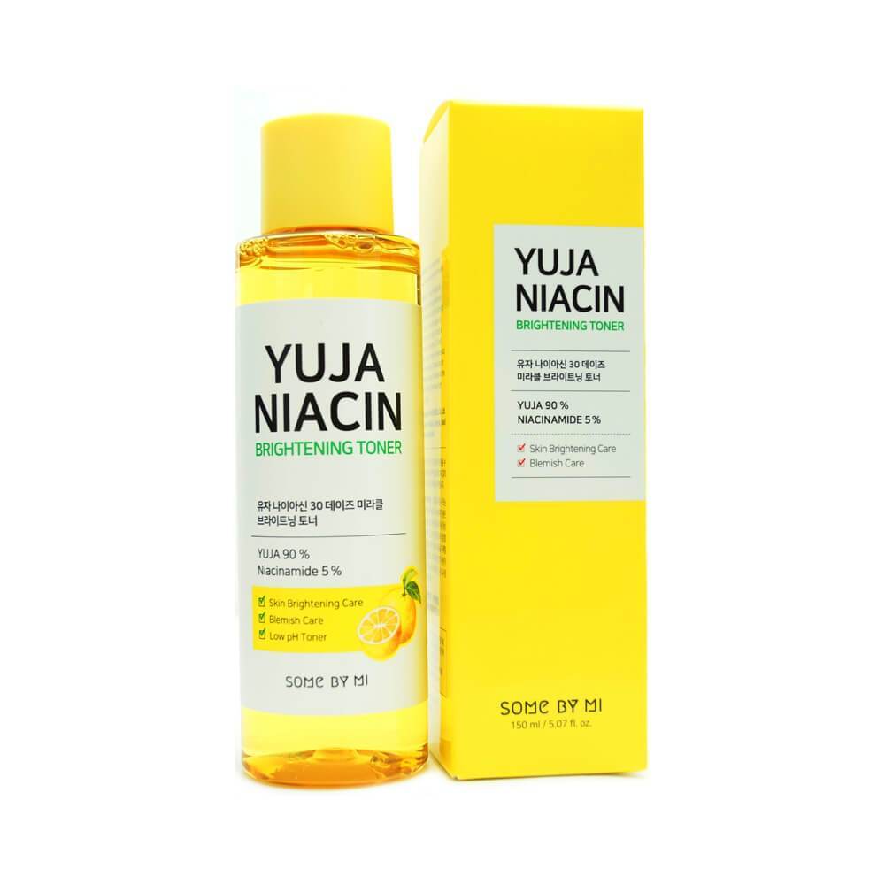 Nước Hoa Hồng Dưỡng Trắng Da Chiết Xuất Quả Thanh Yên Some By Mi Yuja Niacin 30Days Miracle Brightening Toner 150ml