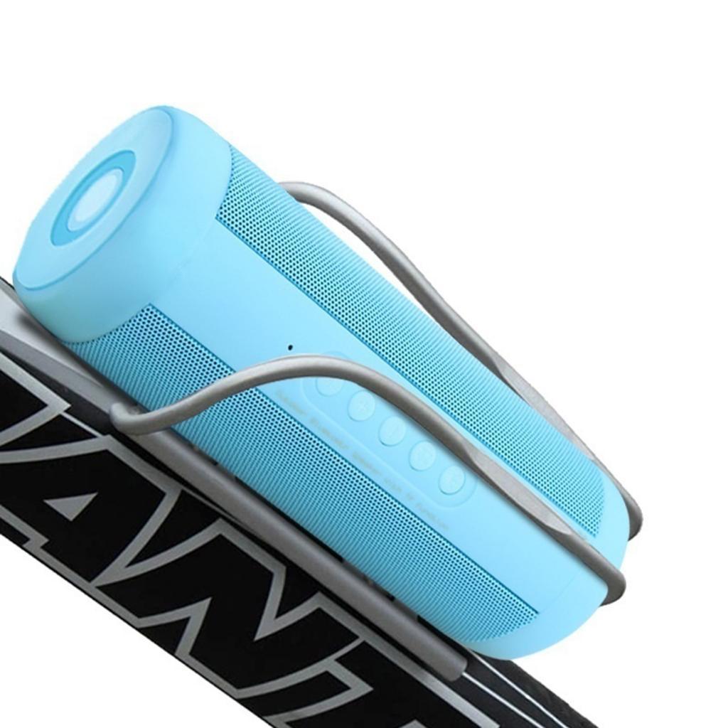 Wireless Bluetooth Speaker USB Rechargable Battery Loudspeaker Blue 560G