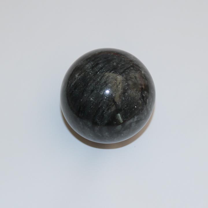Bi lăn tay đá canxit - Màu đen có vân - BLT03