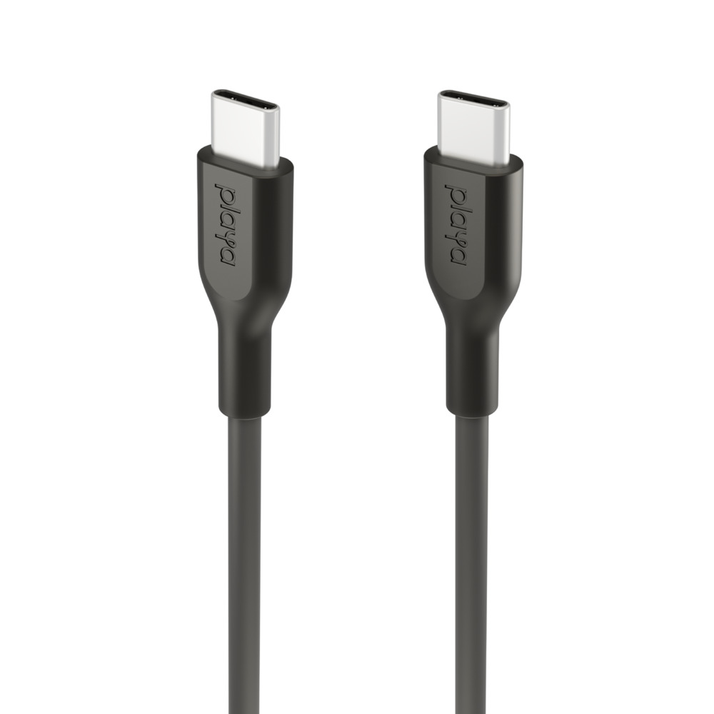 Cáp sạc USB-C to USB-C Belkin Playa vỏ nhựa, 60W, 2 mét - PMBK2003yz2M - Hàng Chính Hãng Belkin