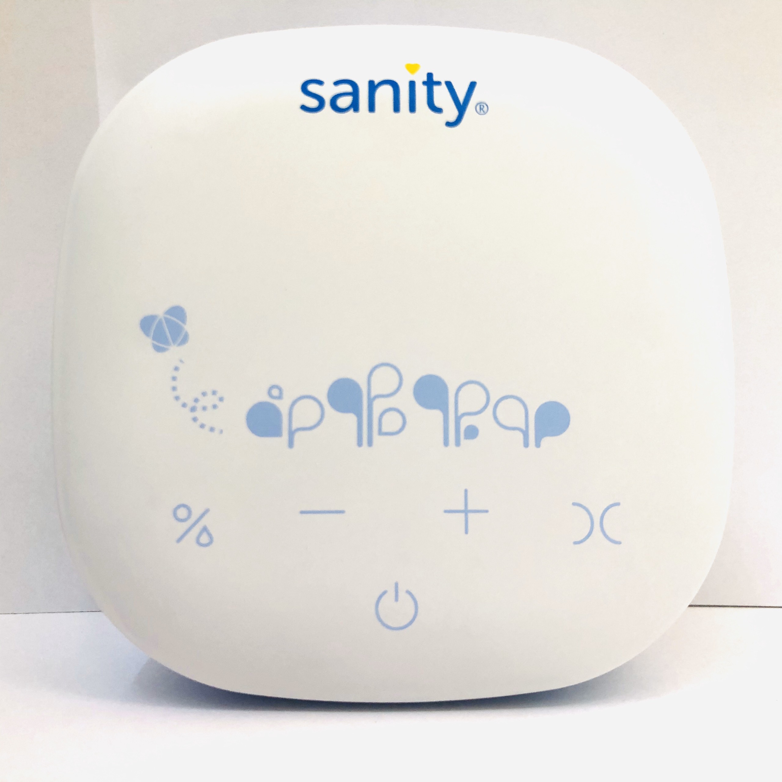 Máy hút sữa điện đôi 2 bình Sanity S6306.ENG có pin sạc- chính hãng Đức