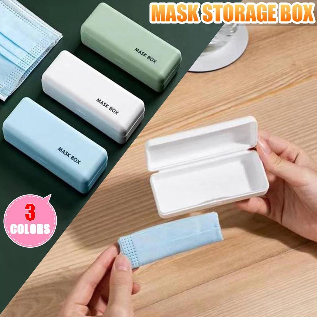 Hộp Đựng Khẩu Trang Mini Chống Ẩm Bằng Nhựa Tiện Dụng