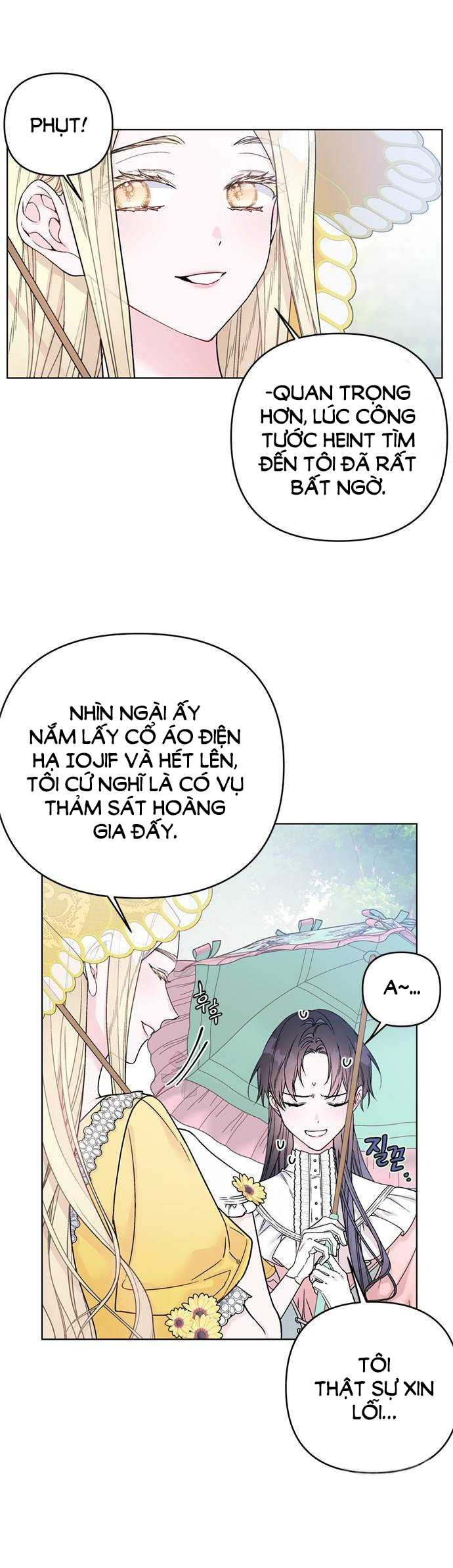 cách hiệp sĩ sống như một tiểu thư chapter 106.1 2