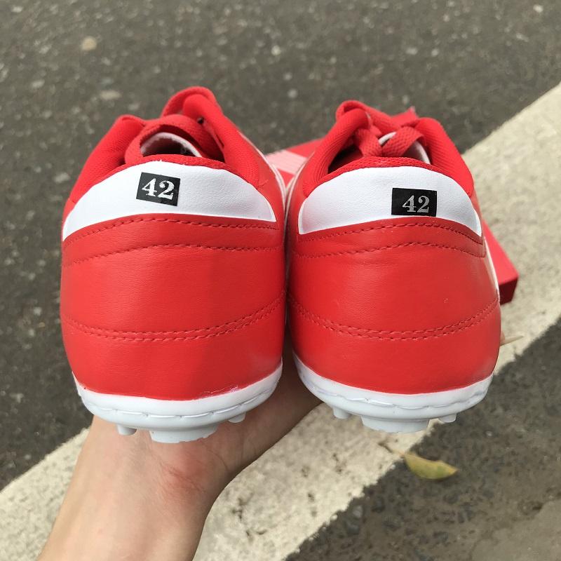 Giày bóng đá thể thao 3 sọc đỏ