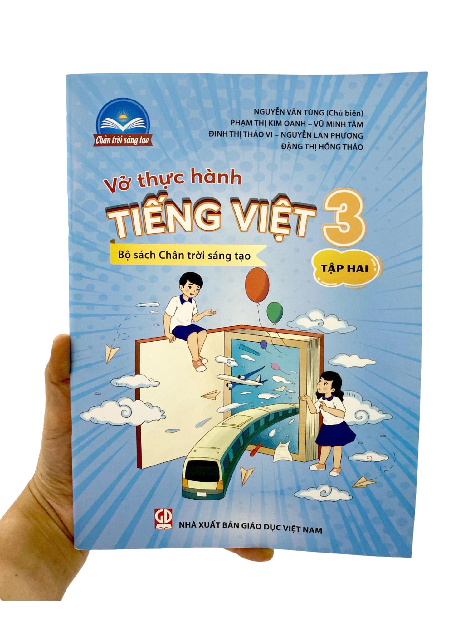 Vở Thực Hành Tiếng Việt 3 - Tập 2 (Chân Trời Sáng Tạo) (2022)
