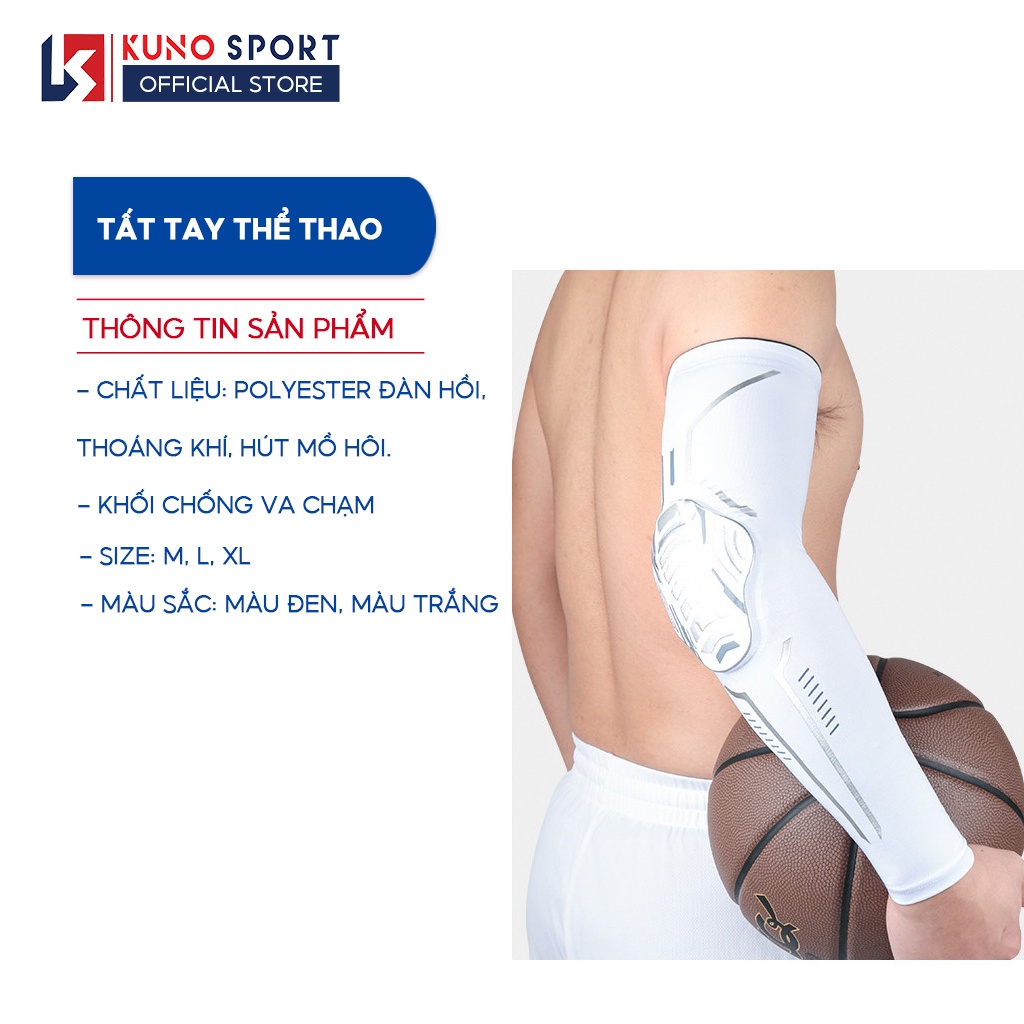 Tất Tay Thể Thao Bảo Vệ Khuỷu Tay KUNOSPORT Tập Gym Chống Nắng Chơi Thể Thao Bóng Rổ Họa Tiết One Piece