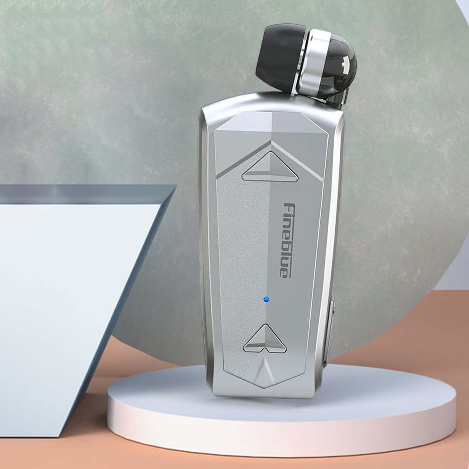 USB Headset One Drag Two Mic 5.0 for Driving Sports Bike Silvery