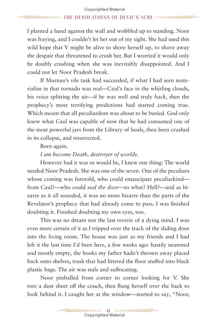 The Desolations Of Devil's Acre (Miss Peregrine's Peculiar Children)