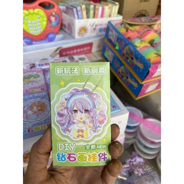 Bộ Đồ Chơi Hình Dán Sticker Tranh Đính Đá Hạt Siêu Đáng Yêu Dành Cho Các Bé