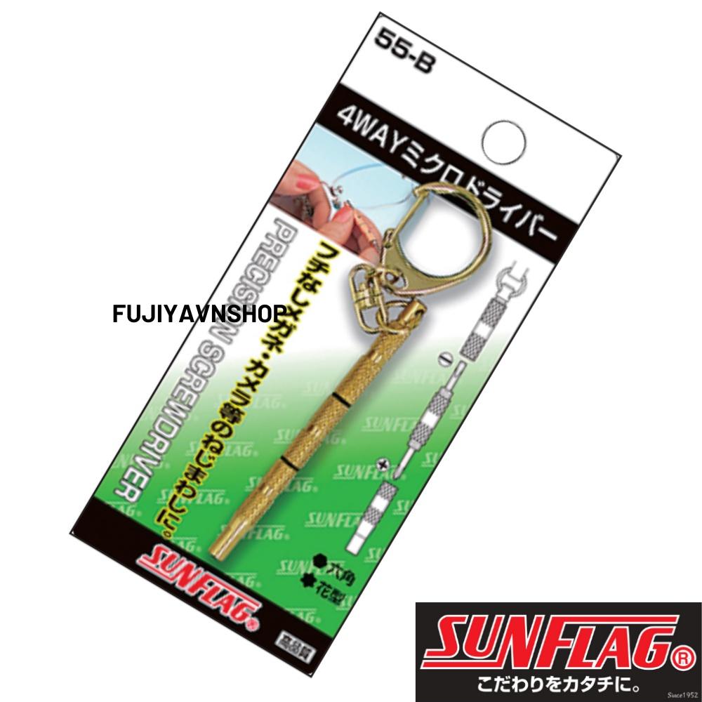 Bộ tua vít sửa đồng hồ, máy ảnh, mắt kính Sunflag 55-B