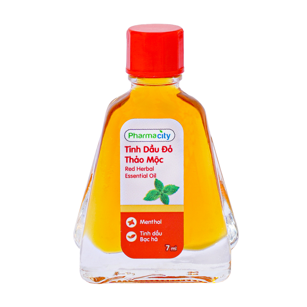 Tinh dầu đỏ thảo mộc Pharmacity (Chai 7ml)