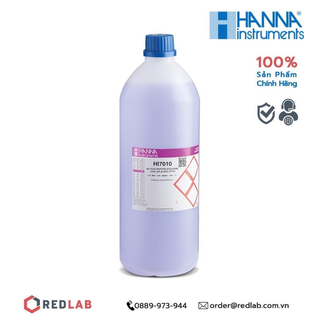 Dung dịch chuẩn pH 4.01, 7.01, 10.01 Hanna HI7004/1L, HI7007/1L, HI7010/1L chai 1 lít