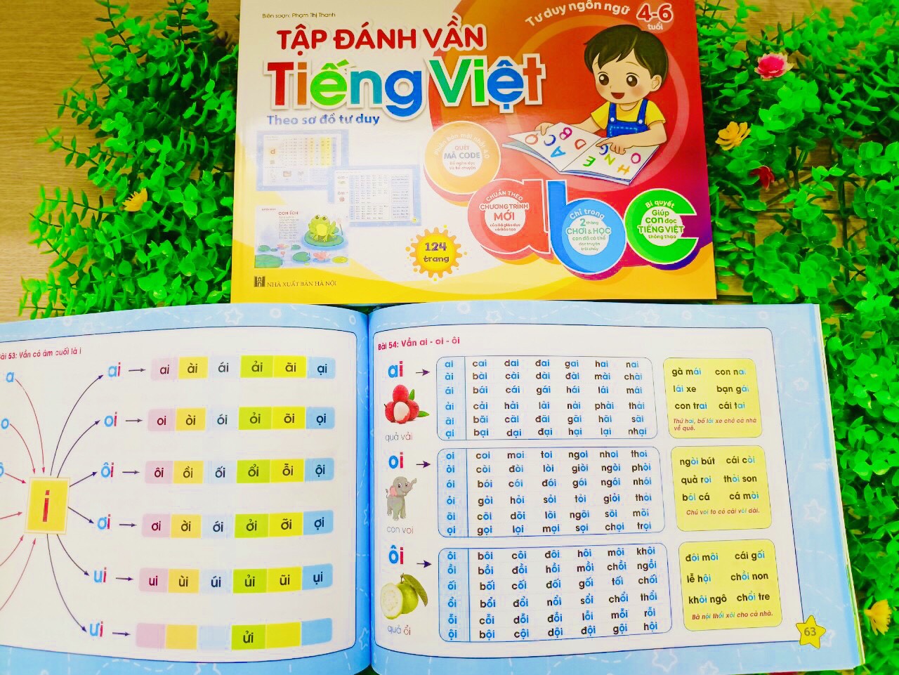 Tập đánh vàn Tiếng Việt theo sơ đồ tư duy