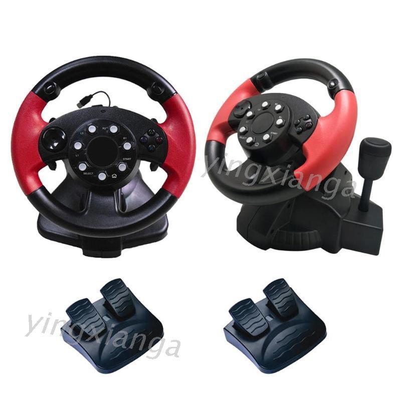 Tay Cầm Dạng Vô Lăng Chơi Game Cho Ft33D3 D7 Series Ps 3 / Ps 2 / Pc