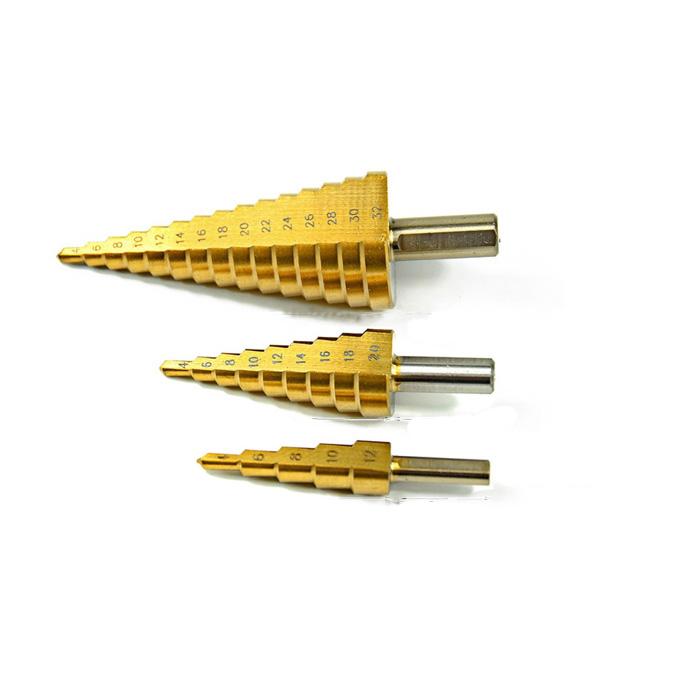 Bộ 3 khoan tháp thẳng gỗ