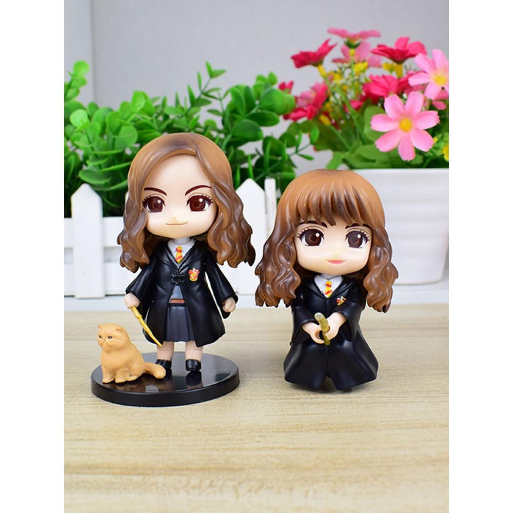 Mô hình Harry Potter, Hermione Granger, Ron 9cm