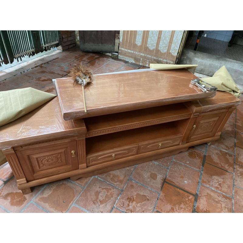 kệ tivi gỗ xoan đào 1m8,2m,2m2