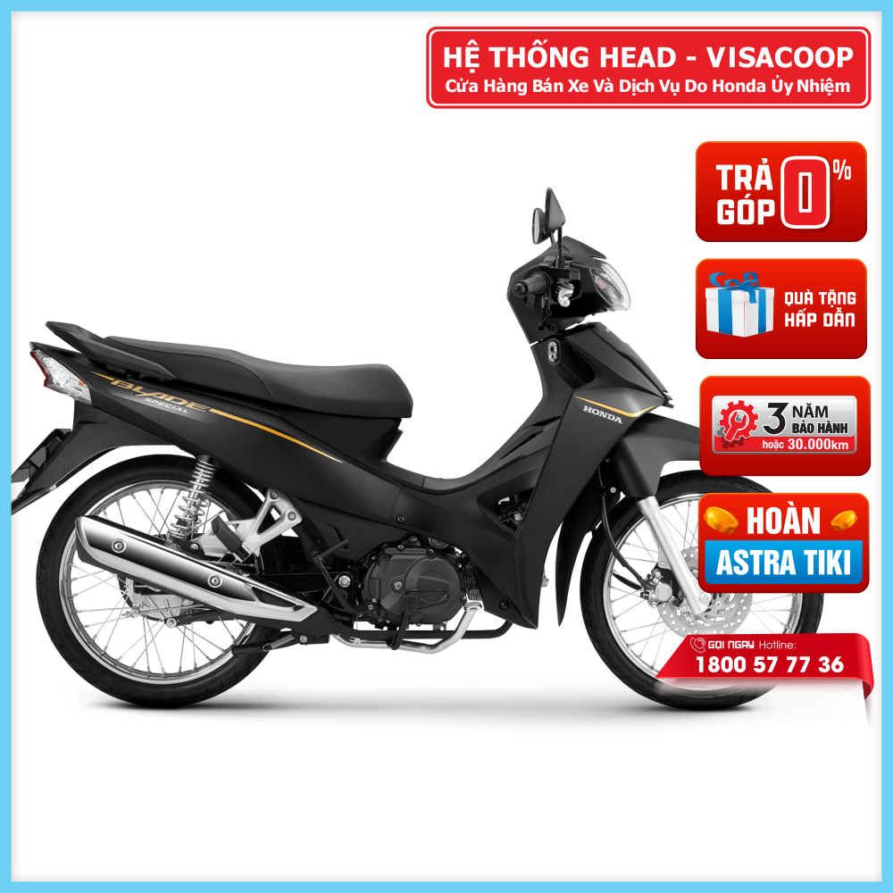 Xe máy Honda BLADE 2023 phiên bản Đặc biệt