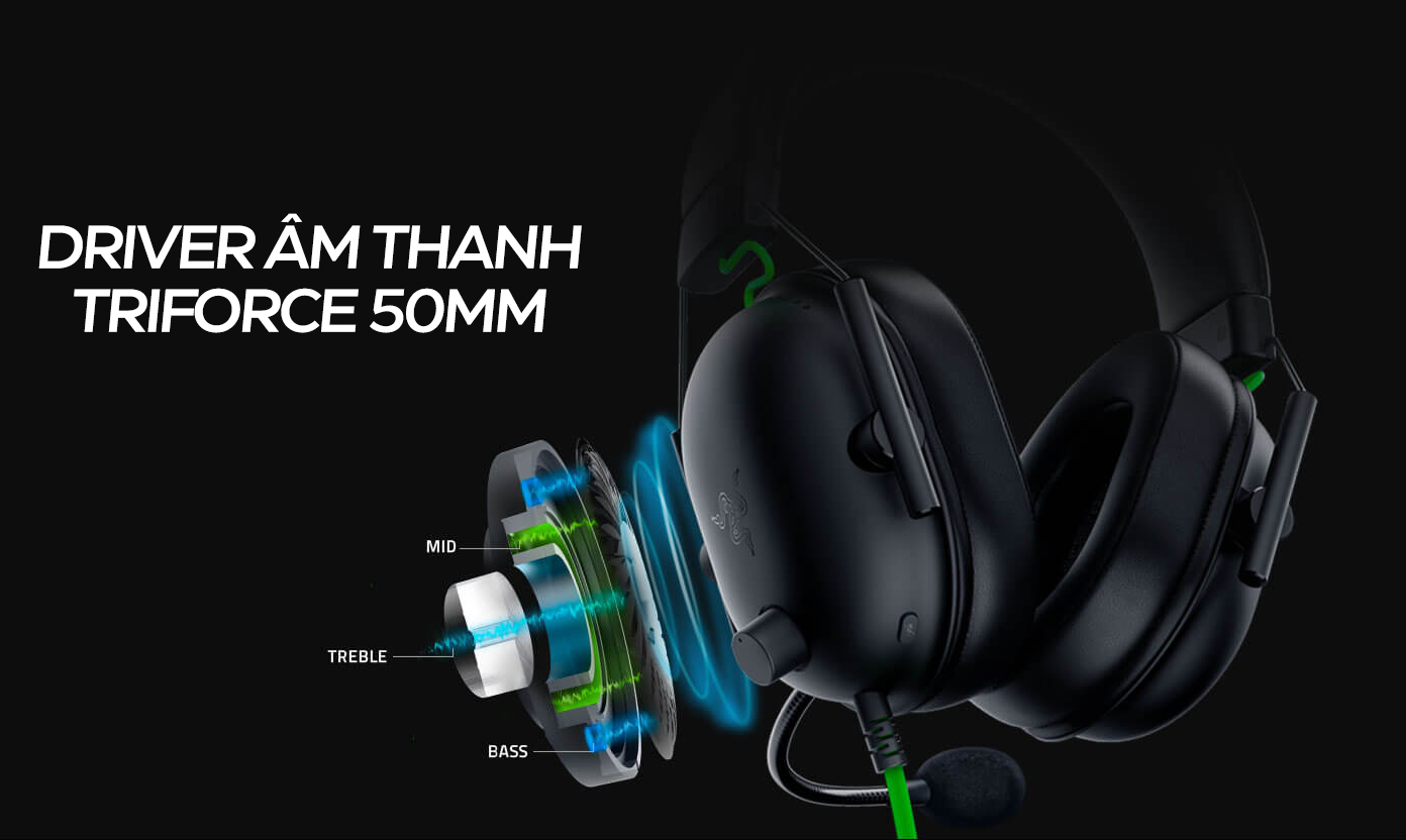Tai nghe Razer BlackShark V2 X-Wired_RZ04-03240100-R3M1-HÀNG CHÍNH HÃNG