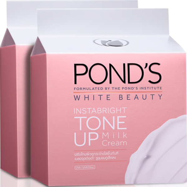 Combo 2 Kem Sữa Dưỡng Trắng Nâng Tông Pond'S White Beauty 50g