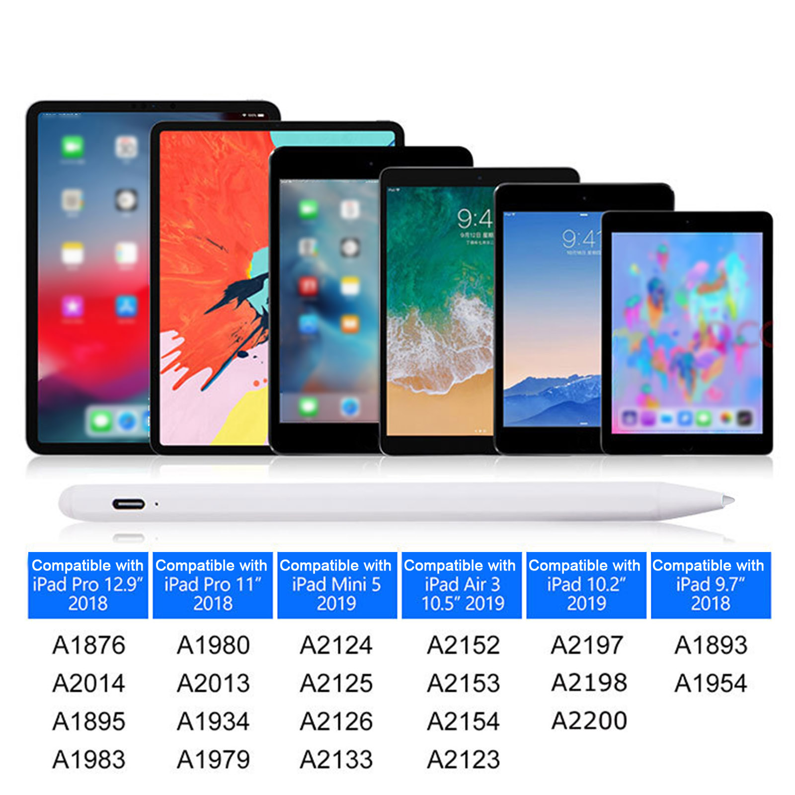 Bút Cảm Ứng K10 Màn Hình Điện Dung Tương Thích Với IPad