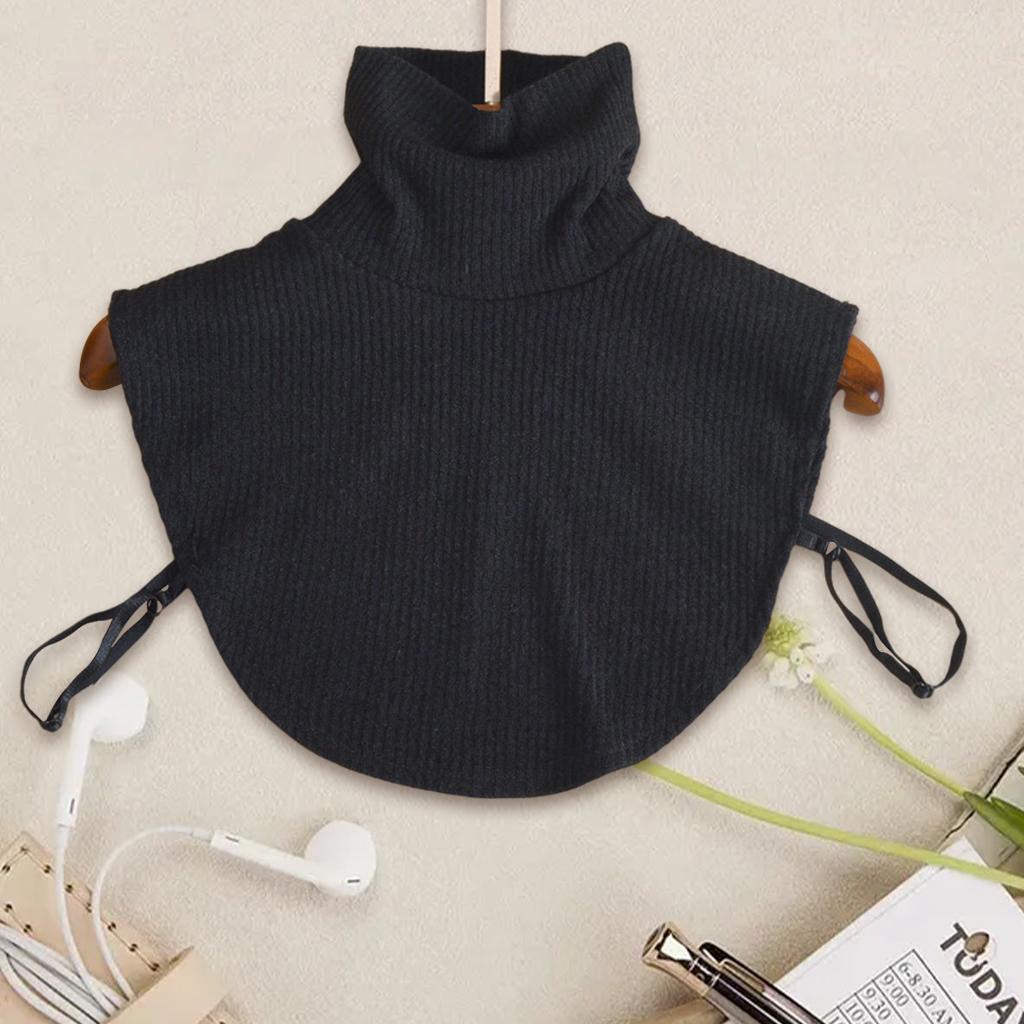 Women' Fake Turtleneck Collar False Collar Coat Accessory