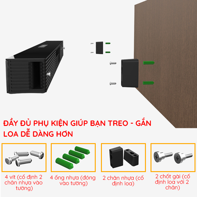 Loa Thanh Siêu Trầm Bluetooth Gaming Soundbar 40W Treo Tường BS-18 Dùng Cho Máy Vi Tính PC, Laptop, Tivi