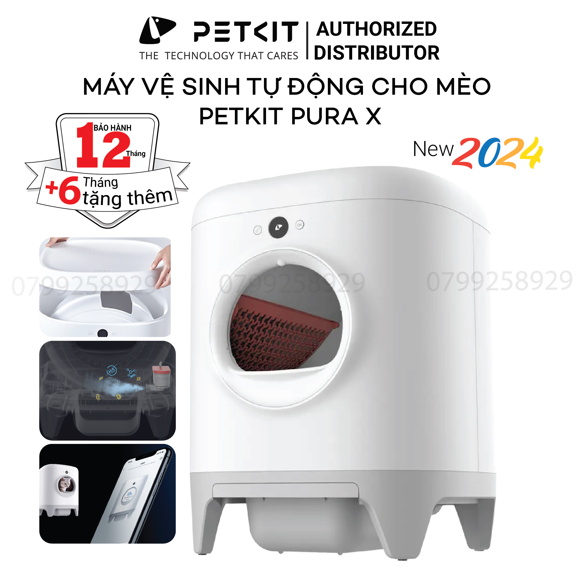 Nhà Vệ Sinh Cho Mèo Tự Động PETKIT Pura X