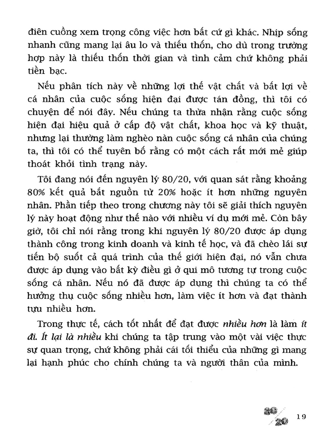Sống Theo Phương Thức 80/20 _TRE