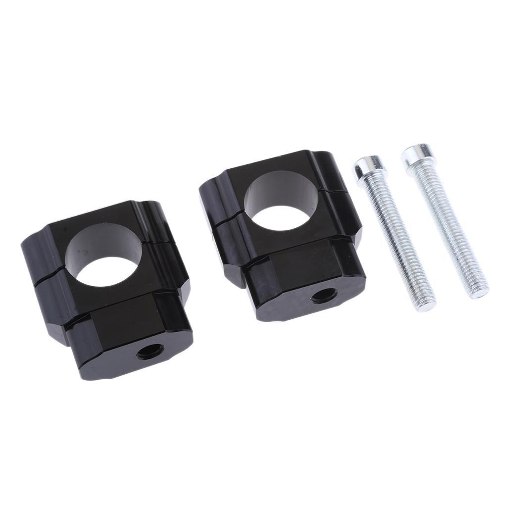 Motorbike Universal Handlebar Mount Clamp Riser Adaptor 28mm Aluminum