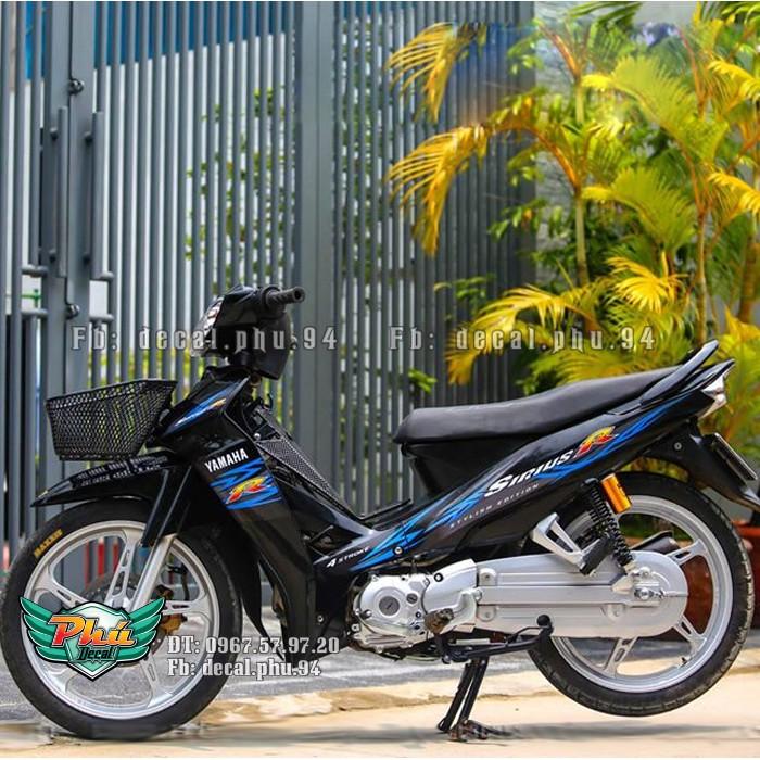 Tem rời Sirius R đen xanh