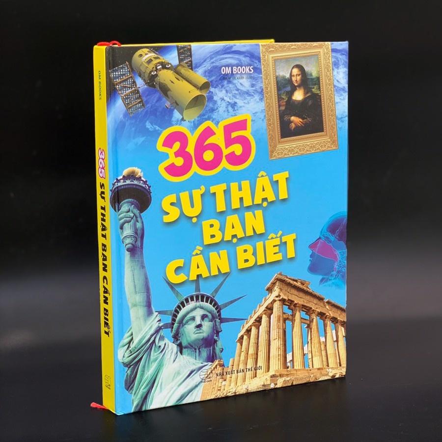 Sách: Combo 365 Bí Ẩn Chưa Được Lí Giải + 365 Sự Thật Bạn Cần Biết + 365 Thí Nghiệm Khoa Học Dành Cho Trẻ Em