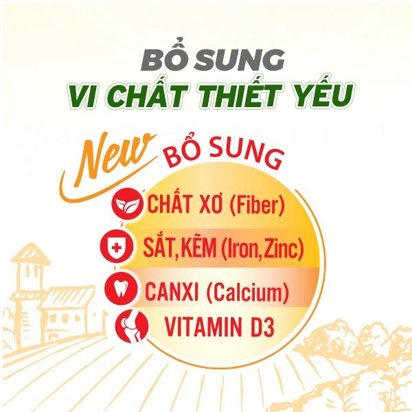 Combo 5 Bột Ngũ Cốc Ăn Kiêng VIỆT ĐÀI Không Đường Cung Cấp Đầy Đủ Dinh Dưỡng Cho Người Giảm Cân Túi 525g