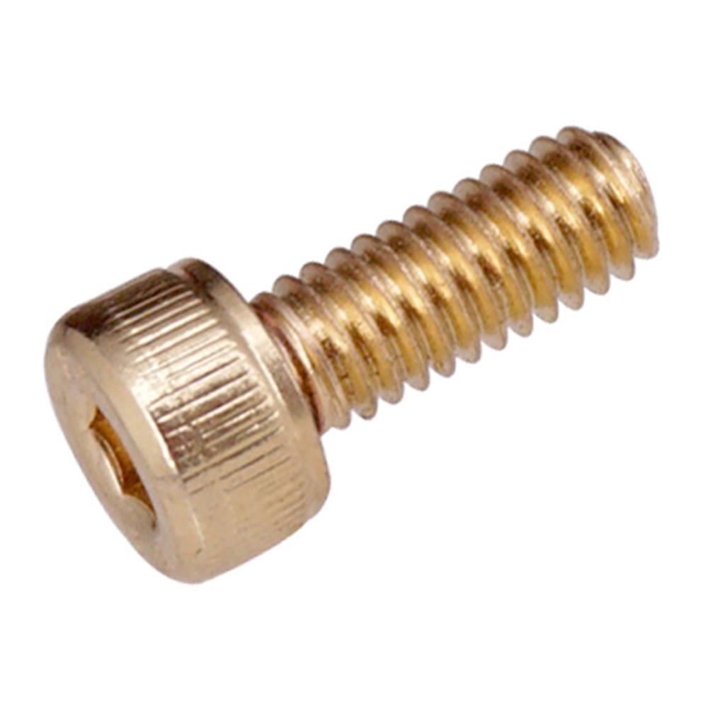 6 Miếng đàn Guitar điện Khóa Dây Nut Kẹp Lục Giác ốc Vít M4