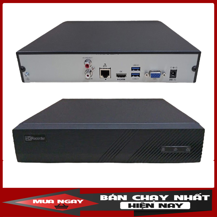 ĐẦU GHI HÌNH CHUYÊN IP 8 KÊNH CHUẨN 4K - APP GUARD VIEW