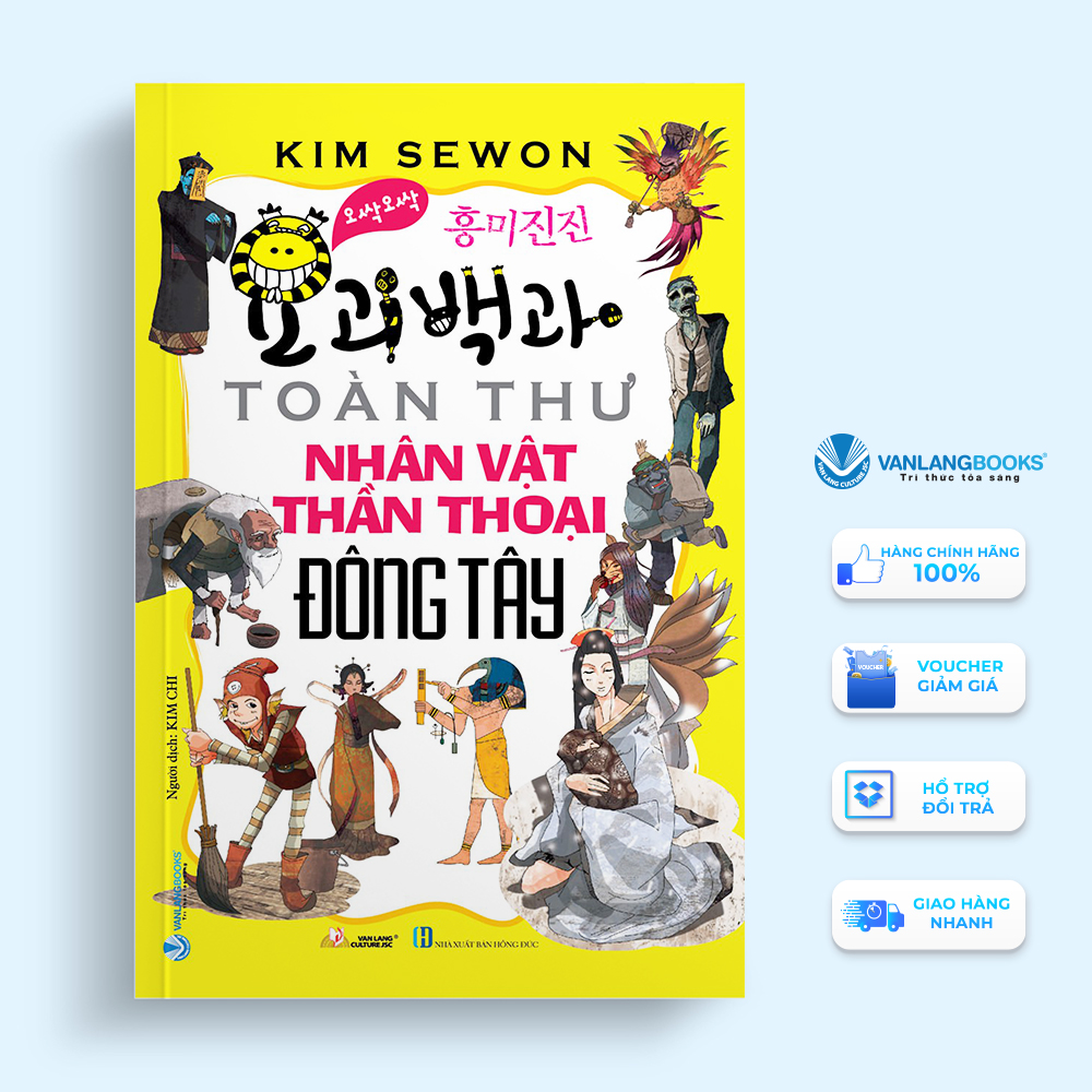 Toàn Thư Nhân Vật Thần Thoại Đông Tây - Vanlangbooks