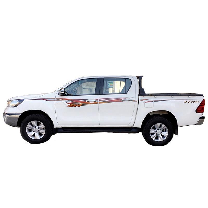 Combo 2 tem dán sườn xe bán tải, decal dán xe bán tải Triton, Navara, Colorado, Ford Ranger, BT50