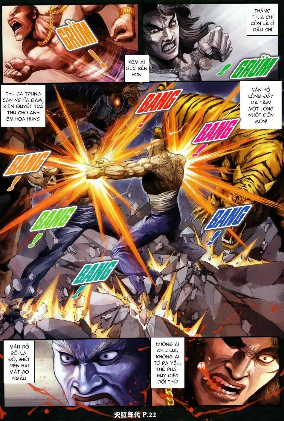 hỏa hồng niên đại hắc cốt đường chapter 41 21