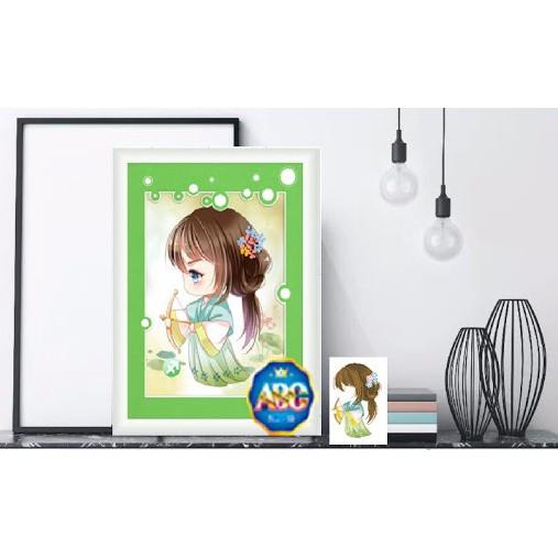 Tranh đá 12 cung hoàng đạo DF2811- kích thước: 35 * 45cm.