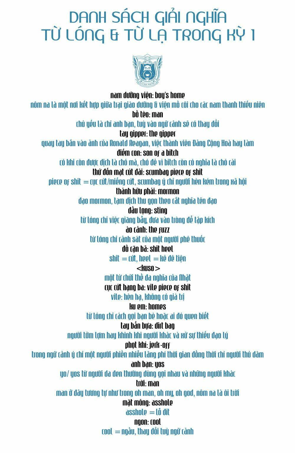 lớp học sát nhân chapter 1 6