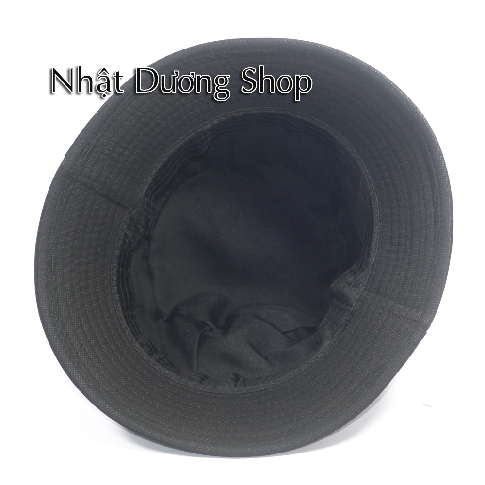 Nón bucket 1 mặt thêu hình bắn tim sành điệu - Chất liệu Cotton cao cấp tạo nên sự thoáng mát