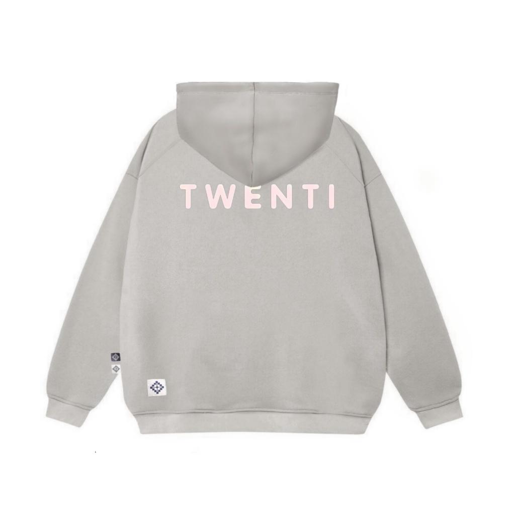 ÁO HOODIE TWENTI NỈ IN BASIC