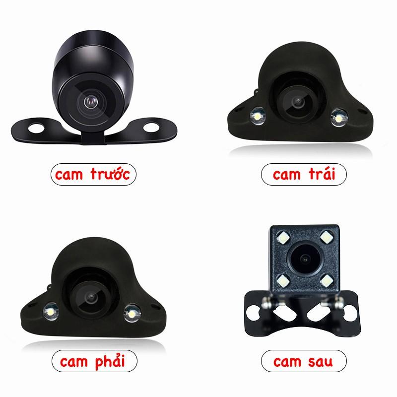 Camera 360 Ô Tô Xem 4 Cam Cùng Lúc, Màn Hình 7inch Full HD Siêu Nét, BH 1 Năm, 1 Đổi 1 Trong 12 Tháng