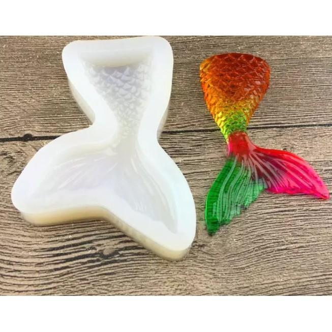 Khuôn Móc Khóa Resin Hình Đuôi Cá - Trường Thịnh Sài Gòn