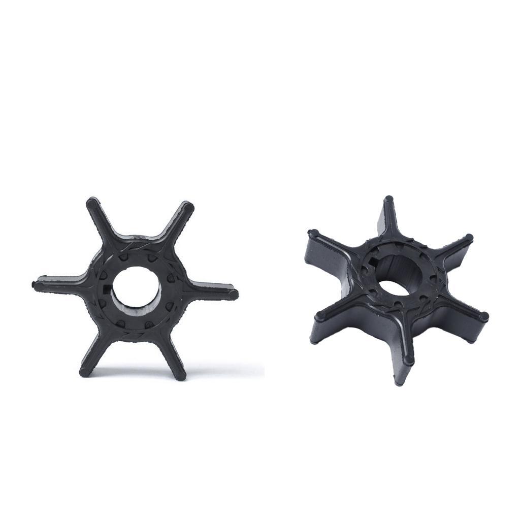 2PCS Water Pump Impeller for 63V-44352-01-00 2 / 4Stroke 8,9.9,15,20hp