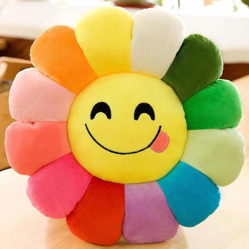 Gối vải bông hình hoa mặt trời