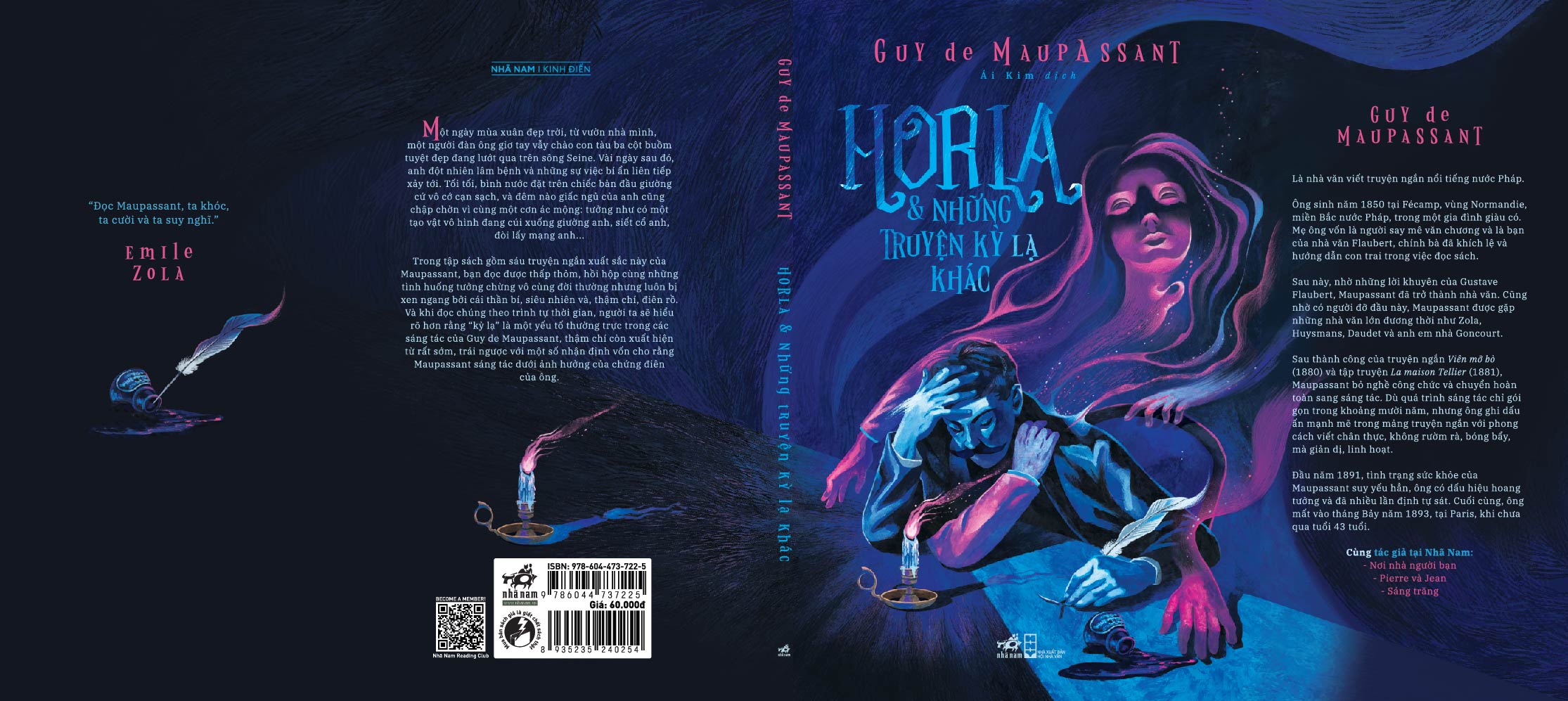 Sách - Horla và những truyện kỳ lạ khác (Guy De Maupassant) - Nhã Nam